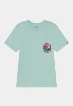 Remise 🧨 Quiksilver ANOTHER STORY - T-shirt Imprimé - Blue Glass 🛒