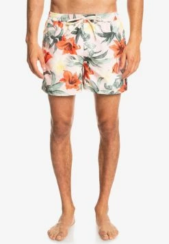 Coupon 👍 Quiksilver EVERYDAY GARDEN PATH VOLLEY - Short De Bain - Peach Pink 🌟