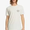 Acheter 👏 Quiksilver T-shirt Imprimé - Antique White 🎉