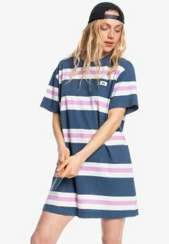 Budget 🧨 Quiksilver Robe En Jersey - Essentials Vintage Indigo 🤩