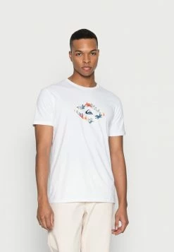 Offres 🔔 Quiksilver LET IT RIDE - T-shirt Imprimé - White ❤️