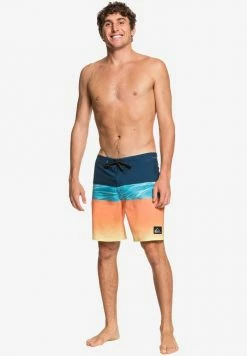 Le moins cher 🌟 Quiksilver HIGHLINE HOLD DOWN - Short De Bain - Majolica Blue 🎁
