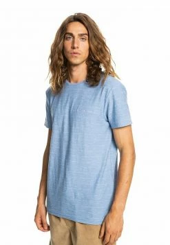 Meilleure vente ⌛ Quiksilver KENTIN MANCHES COURTES POUR EQYKT - T-shirt Imprimé - Light Blue 🤩 -Quiksilver Soldes Boutique 5511b1ec48784af08930bbaaa404f602