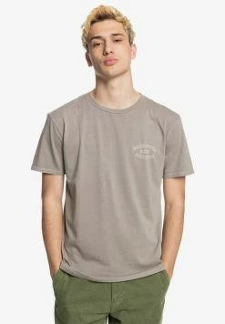 Vente flash 👏 Quiksilver T-shirt Imprimé - Beige 😍