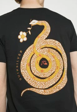 Vente flash 💯 Quiksilver CAUTIONARY TALE - T-shirt Imprimé - Black 🎉 -Quiksilver Soldes Boutique 565752ffd1da4cc78703d949fb125b7e