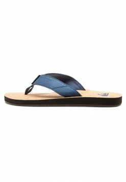 Meilleur prix 🔔 Quiksilver MOLOKAI ABYSS NATURAL - Tongs - Blue Brown Blue 👍