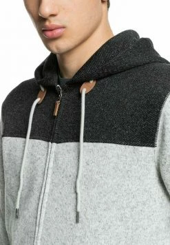 Grosses soldes 🤩 Quiksilver KELLER - Sweat à Capuche - Light Grey Heather 🧨 -Quiksilver Soldes Boutique 585cd52037cb49ceaa7531accaf165ae