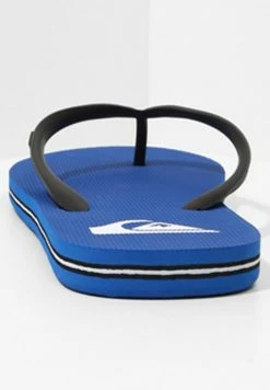 Promo 😀 Quiksilver MOLOKAI - Tongs - Black/blue ⭐ -Quiksilver Soldes Boutique 58bccb825f1b411fae48976b01617ac7