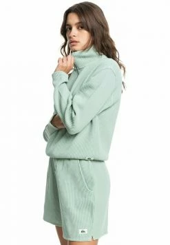 Grosses soldes 😀 Quiksilver SUNSHINE LAND - Sweatshirt - Green Milieu ⭐ -Quiksilver Soldes Boutique 591d7da654324e19af1ce3de0dc2dc6a