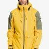 Budget 🌟 Quiksilver TRAVIS - Veste D'hiver - Golden Rod ✨