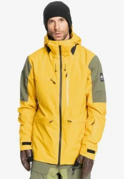 Budget 🌟 Quiksilver TRAVIS - Veste D'hiver - Golden Rod ✨