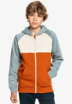Vente flash 🧨 Quiksilver EASY DAY SCREEN - Sweat à Capuche Zippé - Citadel Blue 🎉