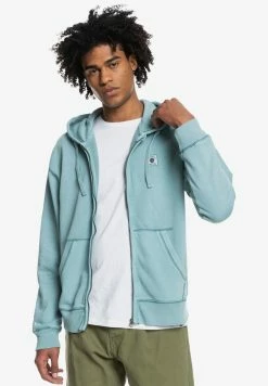 Tout neuf 🔔 Quiksilver TRIP AWAY - Sweat à Capuche Zippé - Citadel Blue 🧨