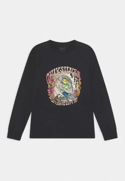 Budget 😍 Quiksilver WAVEY SKULL - T-shirt à Manches Longues - Black 😀