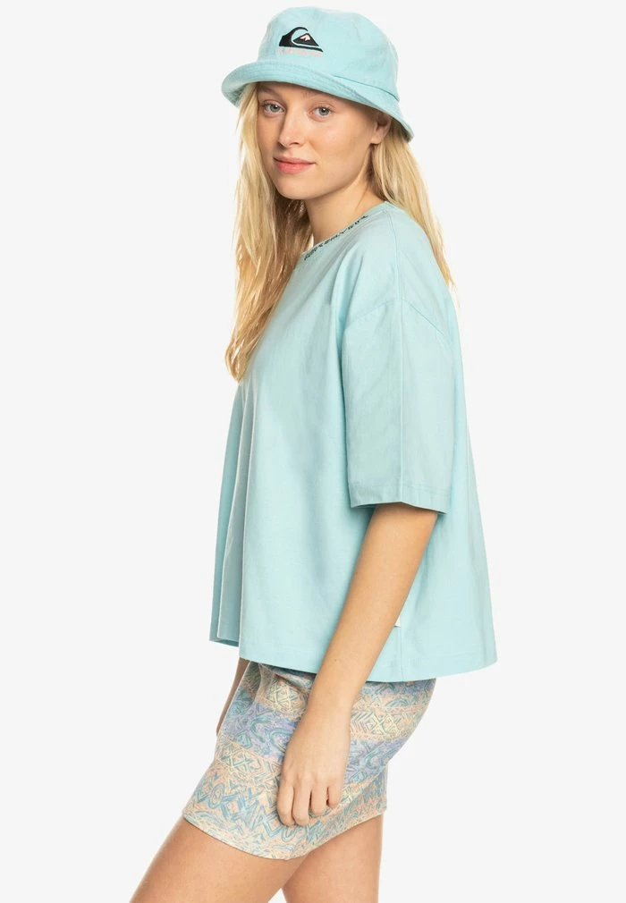 Top 10 🔥 Quiksilver MANCHES COURTES - T-shirt Basique - Pool ✔️ 4 Top 10 🔥 Quiksilver MANCHES COURTES - T-shirt Basique - Pool ✔️ – Image 4