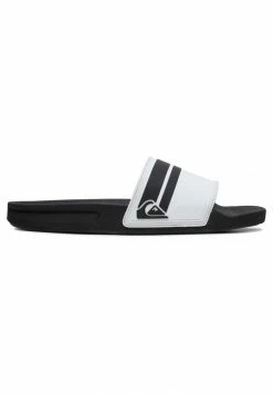 Promo 💯 Quiksilver RIVI SLIDE - Sandales De Bain - White/black/white 🔥 -Quiksilver Soldes Boutique 5b9b29932c4141f3bd5a6cfd7531c471