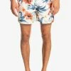 Grosses soldes ✨ Quiksilver EVERYDAY GARDEN PATH VOLLEY - Short De Bain - Antique White 🔥