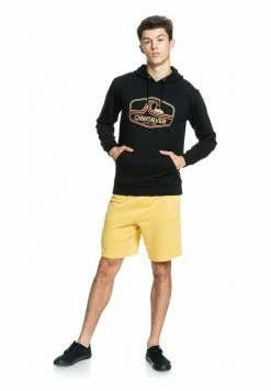 Sortie 🤩 Quiksilver HIGHWAY VAGABOND - Sweat à Capuche - Black 👏