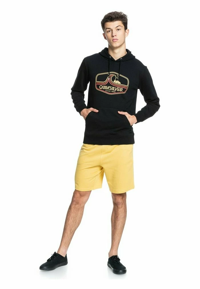 Sortie 🤩 Quiksilver HIGHWAY VAGABOND - Sweat à Capuche - Black 👏 1 Sortie 🤩 Quiksilver HIGHWAY VAGABOND - Sweat à Capuche - Black 👏