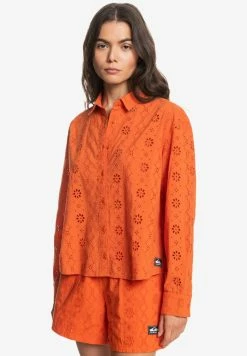 Le moins cher 💯 Quiksilver T-shirt à Manches Longues - Sunset 👏