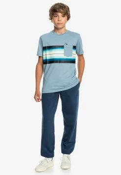 Meilleure vente ✔️ Quiksilver TRACKPANT SCREEN YOUTH - Pantalon De Survêtement - Insignia Blue ✔️