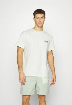 Promo 🧨 Quiksilver TRAIL MAP TEES - T-shirt Imprimé - Snow White 🧨 -Quiksilver Soldes Boutique 611b219698d24895abec73b988d3e170