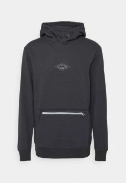 Top 10 ⌛ Quiksilver BIG LOGO TECH HOODIE - Sweat à Capuche - Black Heather 🎁