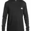 Meilleure vente ⭐ Quiksilver OMNI SESSION - T-shirt à Manches Longues - Black 😍