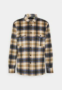 Sortie ⭐ Quiksilver FIERCE VOLCANO - Chemise - Antique Bronze 😍