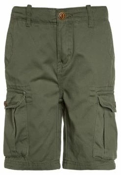 Promo ❤️ Quiksilver CRUCIAL BATTLE YOUTH - Pantalon Cargo - Olive 🧨