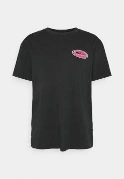 Tout neuf 👍 Quiksilver OG REVERB SS - T-shirt Imprimé - Black 🧨