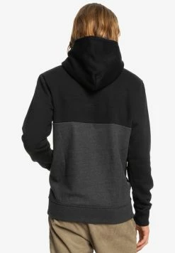 Grosses soldes ⌛ Quiksilver EMBOSS - Sweat à Capuche - Black/dark Grey 🤩 -Quiksilver Soldes Boutique 63e50507c2d4411f87538494dd233a09