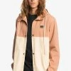 Promo 🛒 Quiksilver Veste Légère - Burnt Ochre ❤️