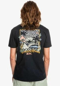 Le moins cher đ Quiksilver T-shirt Imprimé - Black â 5 Le moins cher đ Quiksilver T-shirt Imprimé - Black â -Quiksilver Soldes Boutique 650f009e1cfb4295b4a41b33cd0b7cc2
