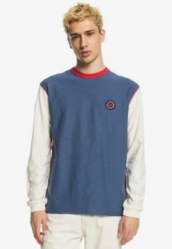 Acheter 😍 Quiksilver HUE - T-shirt à Manches Longues - American Red 👏