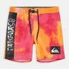 Coupon 🛒 Quiksilver SURFSILK ACID WASH - Short De Bain - Shocking Pink ✨