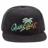 Vente flash 🎁 Quiksilver TILTED THOUGHTS - Casquette - Black 🎁