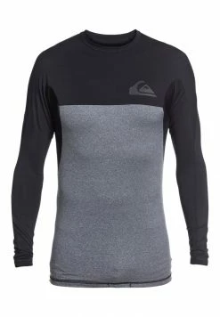 Budget 🎁 QUIKSILVER™ CORE PERFORMER - LANGÄRMLIGER RASHGUARD MIT UPF 50 F - T-shirt De Surf - Black 🛒