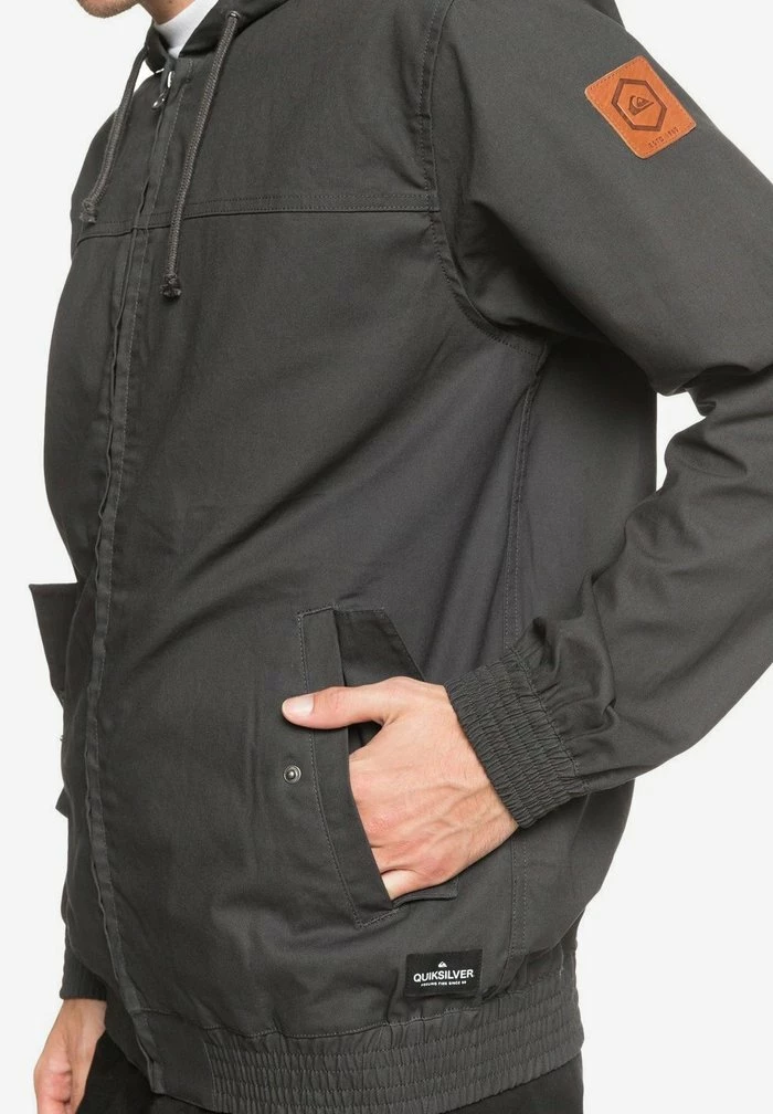 Tout neuf 🛒 Quiksilver BROOKS - Veste Légère - Light Grey 🔔 6 Tout neuf 🛒 Quiksilver BROOKS - Veste Légère - Light Grey 🔔 – Image 6