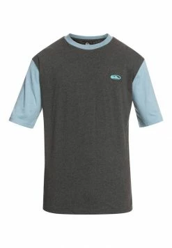 Budget 🎁 Quiksilver MASTER PLAN TEE - T-shirt Imprimé - Blue ⭐ -Quiksilver Soldes Boutique 665f90ff8dc74d6a92e587dcaf9ce32d