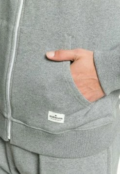 Le moins cher 🤩 Quiksilver MIT REISSVERSCHLUSS FÜR MÄN - Sweat à Capuche Zippé - Light Grey Heather 🧨 -Quiksilver Soldes Boutique 675dee23f0fe4a5296e2e79a3b1799b0