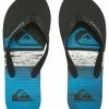 Tout neuf 🔔 Quiksilver Tongs - Black/blue/black 👏