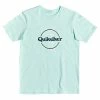 Le moins cher ⭐ Quiksilver WORDS REMAIN - T-shirt Imprimé - Beach Glass ⭐