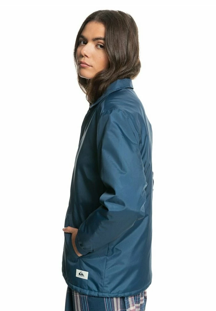 Grosses soldes ⌛ Quiksilver ESSENTIAL TIME - Veste Imperméable - Dark Denim 🧨 4 Grosses soldes ⌛ Quiksilver ESSENTIAL TIME - Veste Imperméable - Dark Denim 🧨 – Image 4