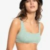 Nouveau 🤩 Quiksilver CLASSICS - Haut De Bikini - Green Milieu 🛒
