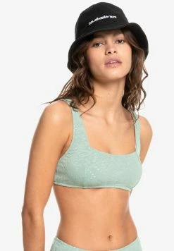 Nouveau 🤩 Quiksilver CLASSICS - Haut De Bikini - Green Milieu 🛒