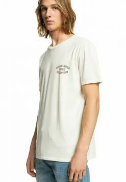 Acheter 👏 Quiksilver T-shirt Imprimé - Antique White 🎉 -Quiksilver Soldes Boutique 6a62970ba47548fe825af8bc16e3fe30