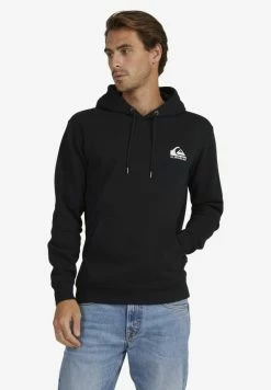 Grosses soldes 🌟 Quiksilver CRUCIAL PROMO - Sweat à Capuche - Black 💯 -Quiksilver Soldes Boutique 6b019dab8533490ca4772bb5986dc799