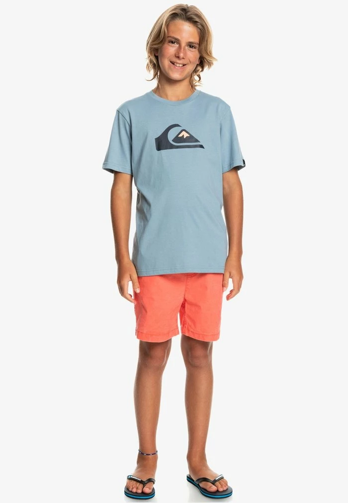 Grosses soldes 🎁 Quiksilver COMP LOGO - T-shirt Imprimé - Faded Denim 🌟 1 Grosses soldes 🎁 Quiksilver COMP LOGO - T-shirt Imprimé - Faded Denim 🌟