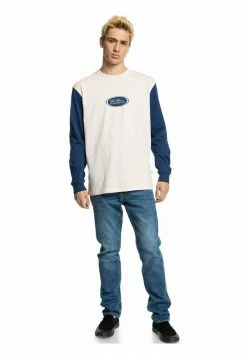 Vente flash ✔️ Quiksilver COLOUR BLOCK - T-shirt à Manches Longues - Creole Pink 🎉